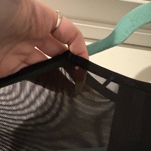 Killstar Black Long Sleeve Dress with Sheer Accents - Picture 6 of 10